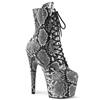 Pleaser - ADORE1020SPWR Bottes de plateforme, Pole dance chaussures - Noir/Noir Product image